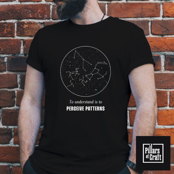 Constellations T-shirt, Skymap T-shirt, Starry night sky T-shirt, Inspirational shirt - Image 2