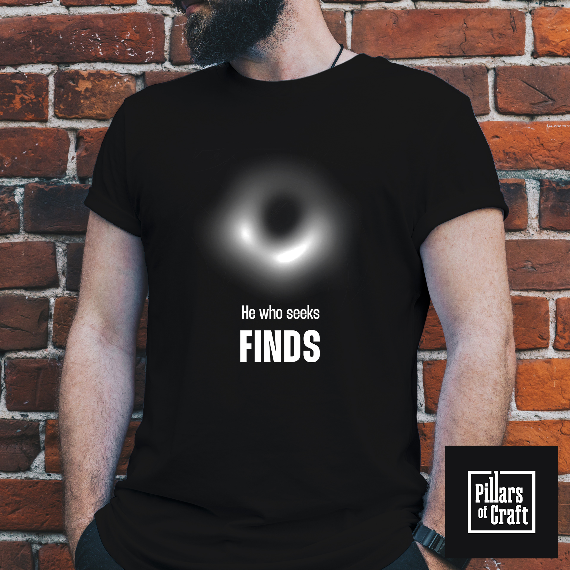Supermasive black hole M87 T-shirt, Messier 87 black hole T-shirt, Inspirational T-shirt - Image 2