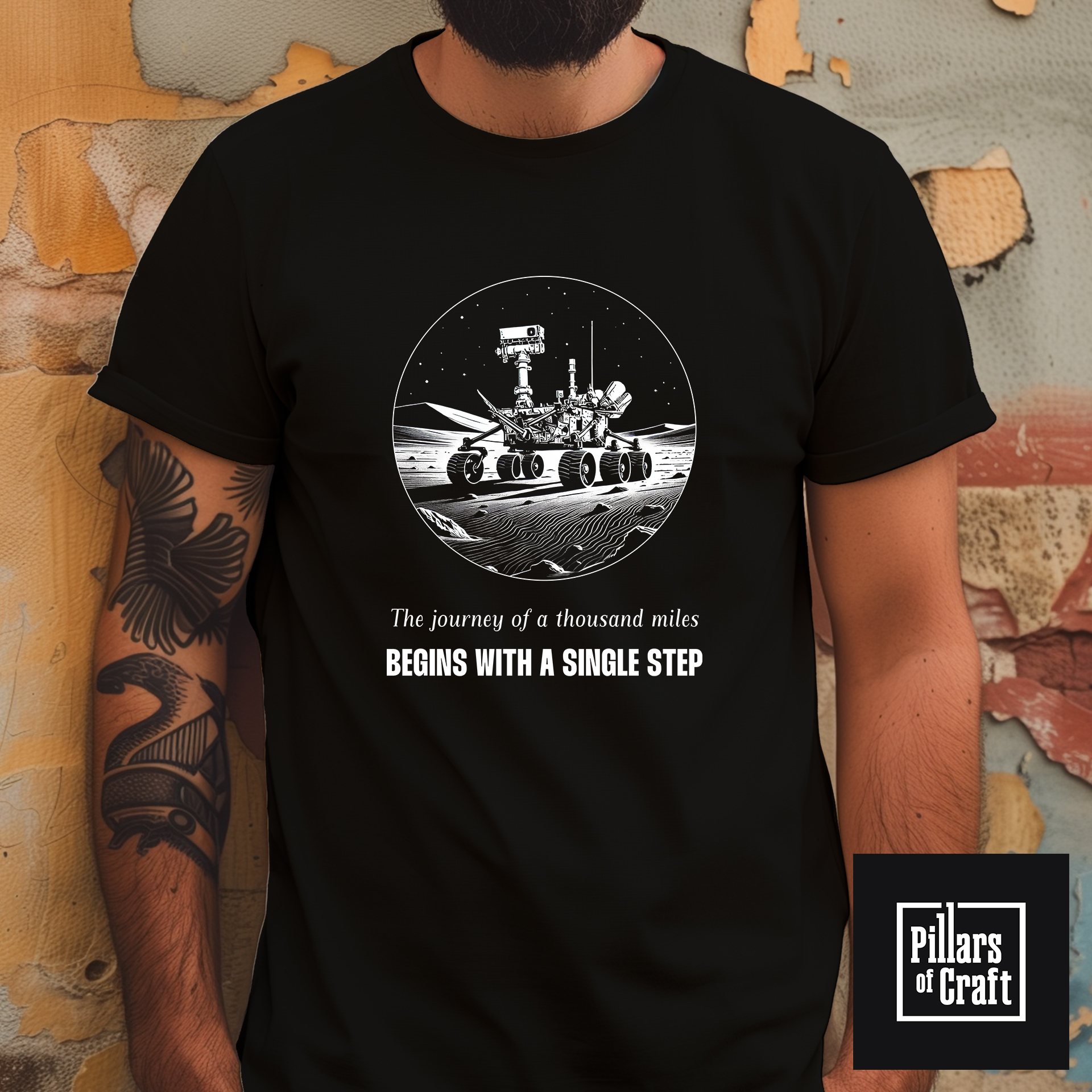 Mars rover curiosity T-shirt, Perseverance rover T-shirt, Inspirational T-shirt - Image 2