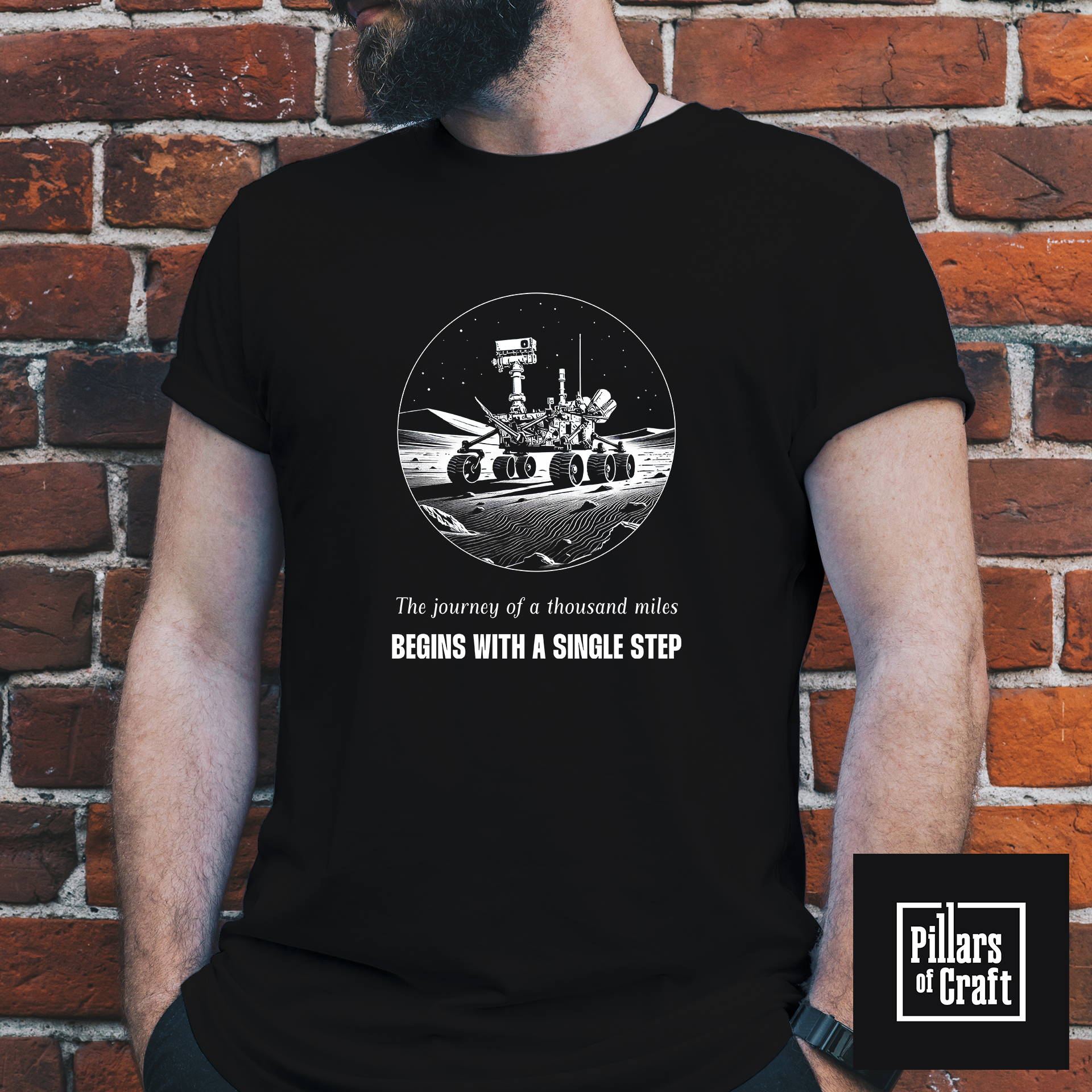 Mars rover curiosity T-shirt, Perseverance rover T-shirt, Inspirational T-shirt - Image 1